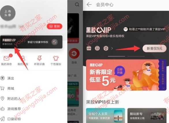 网易黑胶会员1分钱 京东支付立减优惠1分购一个月会员_www.youjiangzhijia.com