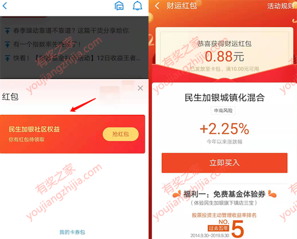 支付宝创业板指数讨论区免费领10-0.88元财运金（无损套）_www.youjiangzhijia.com