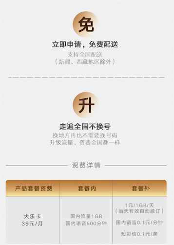 乐享卡 - 华泰证券专属电话卡_www.youjiangzhijia.com