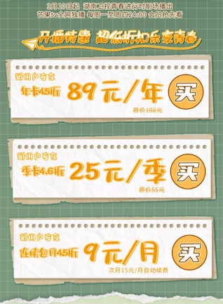 4折优惠89元一年怎么开通